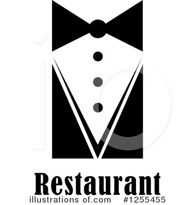 Waiter Clipart #1255455 by Vector Tradition SM