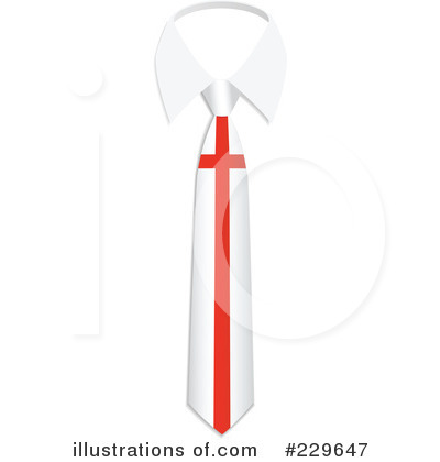 Royalty-Free (RF) Tie Clipart Illustration by Qiun - Stock Sample #229647