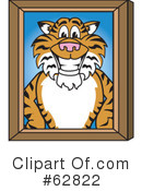 Tiger Character Clipart #62822 by Mascot Junction