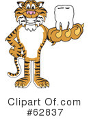 Tiger Character Clipart #62837 by Mascot Junction