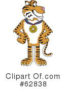 Tiger Character Clipart #62838 by Mascot Junction