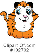 Tiger Clipart #102702 by Cory Thoman