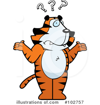 Tiger Clipart #102757 by Cory Thoman