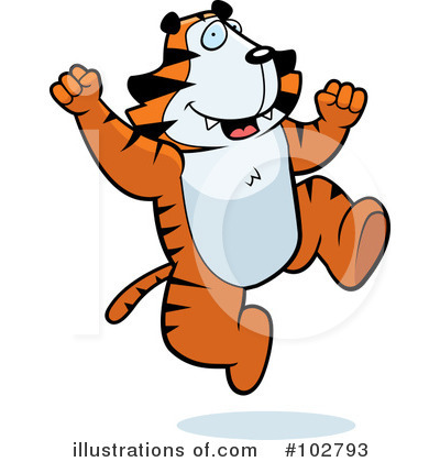 Tiger Clipart #102793 by Cory Thoman