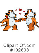 Tiger Clipart #102898 by Cory Thoman