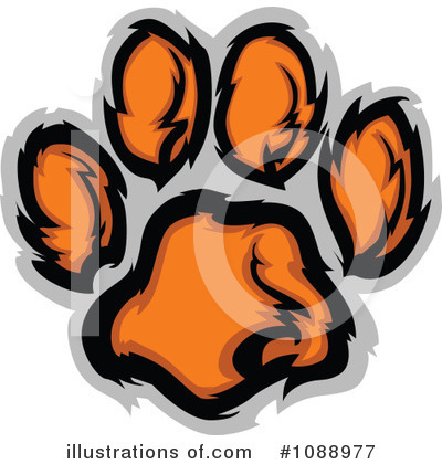 Tiger Clipart #1088977 by Chromaco