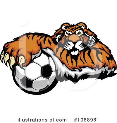 Soccer Clipart #1088981 by Chromaco