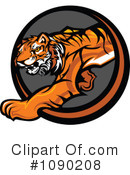 Tiger Clipart #1090208 by Chromaco