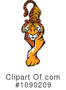 Tiger Clipart #1090209 by Chromaco