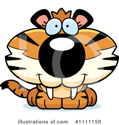 Tiger Clipart #1111150 by Cory Thoman