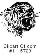 Tiger Clipart #1115729 by Prawny Vintage