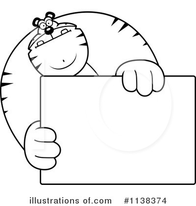 Royalty-Free (RF) Tiger Clipart Illustration by Cory Thoman - Stock Sample #1138374