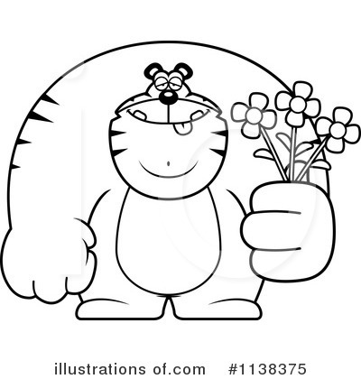 Royalty-Free (RF) Tiger Clipart Illustration by Cory Thoman - Stock Sample #1138375