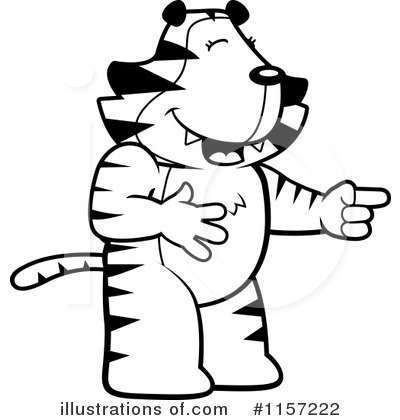 Royalty-Free (RF) Tiger Clipart Illustration by Cory Thoman - Stock Sample #1157222
