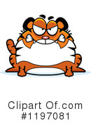 Tiger Clipart #1197081 by Cory Thoman