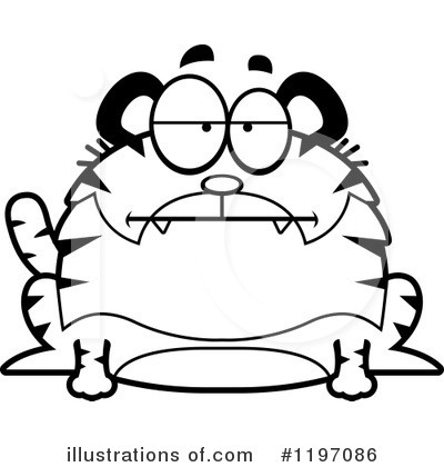 Royalty-Free (RF) Tiger Clipart Illustration by Cory Thoman - Stock Sample #1197086