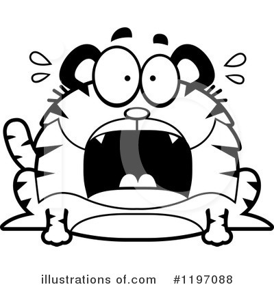 Royalty-Free (RF) Tiger Clipart Illustration by Cory Thoman - Stock Sample #1197088