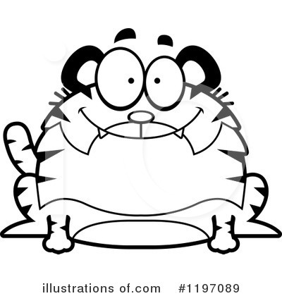 Royalty-Free (RF) Tiger Clipart Illustration by Cory Thoman - Stock Sample #1197089