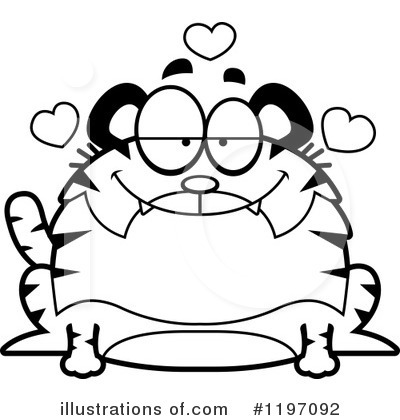Royalty-Free (RF) Tiger Clipart Illustration by Cory Thoman - Stock Sample #1197092