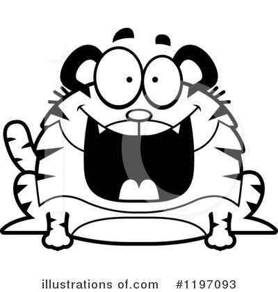 Royalty-Free (RF) Tiger Clipart Illustration by Cory Thoman - Stock Sample #1197093