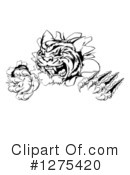 Tiger Clipart #1275420 by AtStockIllustration