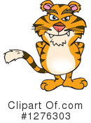 Tiger Clipart #1276303 by Dennis Holmes Designs