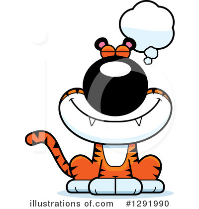 Royalty-Free (RF) Tiger Clipart Illustration by Cory Thoman - Stock Sample #1291990
