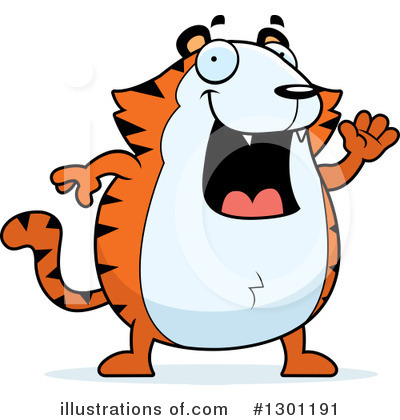 Tiger Clipart #1301191 by Cory Thoman