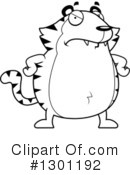 Tiger Clipart #1301192 by Cory Thoman