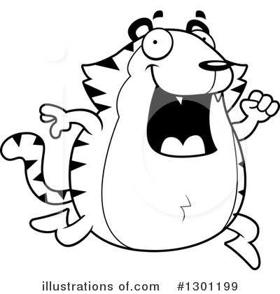 Royalty-Free (RF) Tiger Clipart Illustration by Cory Thoman - Stock Sample #1301199