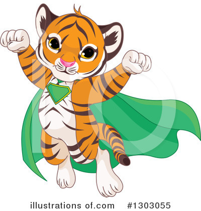 Tiger Clipart #1303055 by Pushkin