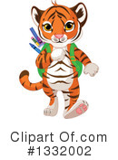 Tiger Clipart #1332002 by Pushkin