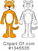 Tiger Clipart #1345535 by Liron Peer