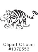 Tiger Clipart #1372553 by toonaday