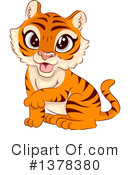 Tiger Clipart #1378380 by BNP Design Studio