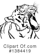 Tiger Clipart #1384419 by dero