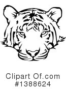 Tiger Clipart #1388624 by dero