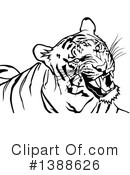 Tiger Clipart #1388626 by dero