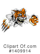Tiger Clipart #1409914 by AtStockIllustration