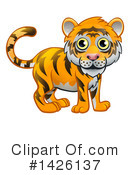 Tiger Clipart #1426137 by AtStockIllustration