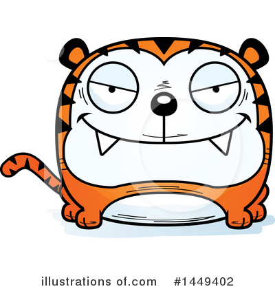 Royalty-Free (RF) Tiger Clipart Illustration by Cory Thoman - Stock Sample #1449402