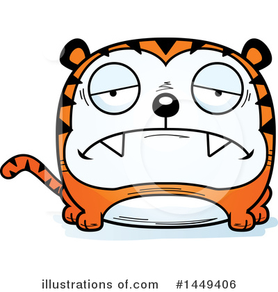 Royalty-Free (RF) Tiger Clipart Illustration by Cory Thoman - Stock Sample #1449406