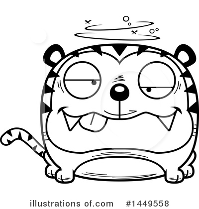 Royalty-Free (RF) Tiger Clipart Illustration by Cory Thoman - Stock Sample #1449558