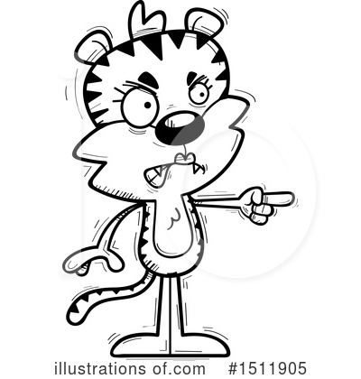 Royalty-Free (RF) Tiger Clipart Illustration by Cory Thoman - Stock Sample #1511905