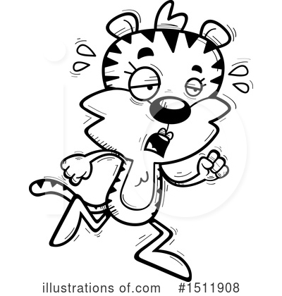Royalty-Free (RF) Tiger Clipart Illustration by Cory Thoman - Stock Sample #1511908