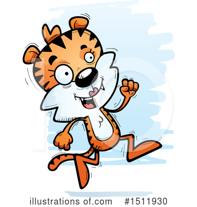 Royalty-Free (RF) Tiger Clipart Illustration by Cory Thoman - Stock Sample #1511930