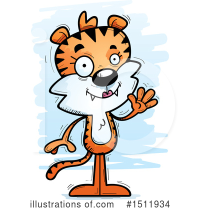 Royalty-Free (RF) Tiger Clipart Illustration by Cory Thoman - Stock Sample #1511934