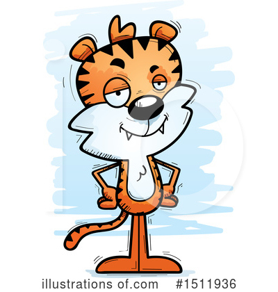 Tiger Clipart #1511936 by Cory Thoman