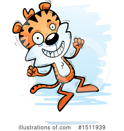 Royalty-Free (RF) Tiger Clipart Illustration by Cory Thoman - Stock Sample #1511939