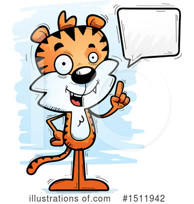 Royalty-Free (RF) Tiger Clipart Illustration by Cory Thoman - Stock Sample #1511942